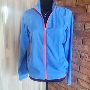 Adidas Lightweight Women's Windbreaker Golf Lightweight Full Zip Jacket - Sz XS